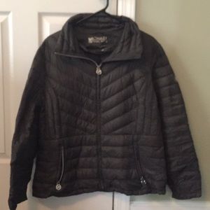 Michale Kors packable down jacket.